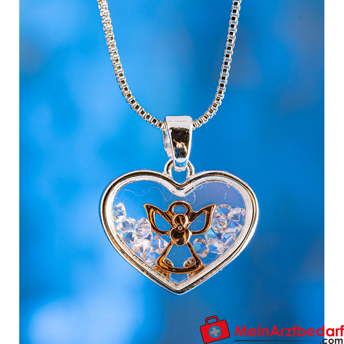 Berk heart angel pendant