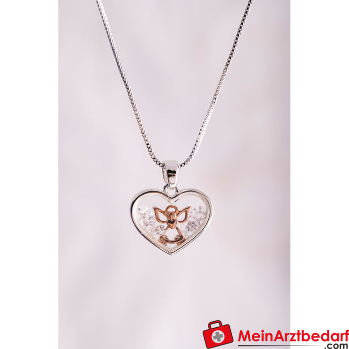 Berk heart angel pendant