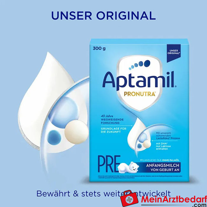 Aptamil® Pronutra Leite pré-fórmula desde o nascimento, 300g