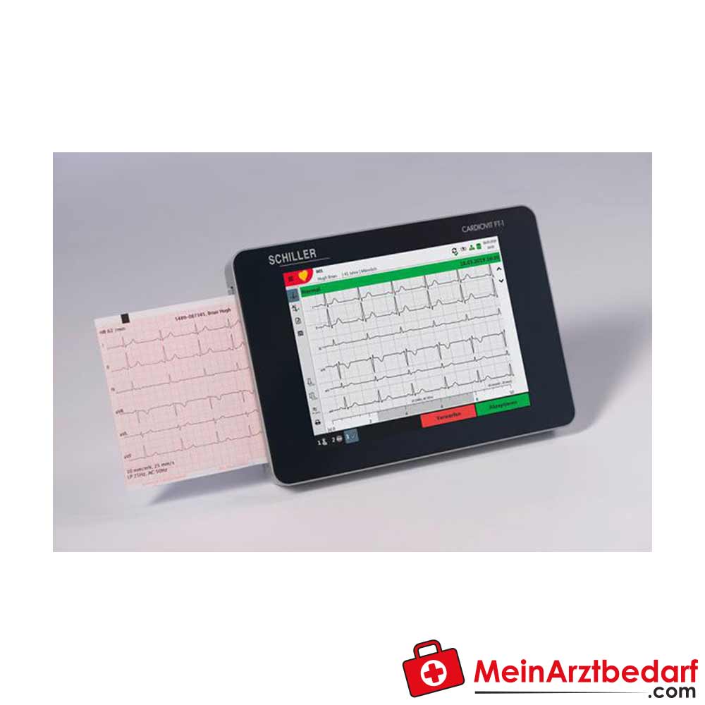 Schiller CARDIOVIT FT-1 EKG-Gerät.