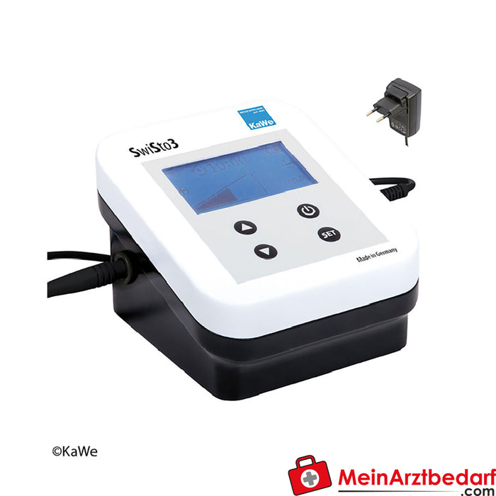 KaWe SwiSto3 iontophoresis unit, alone, including charging plug