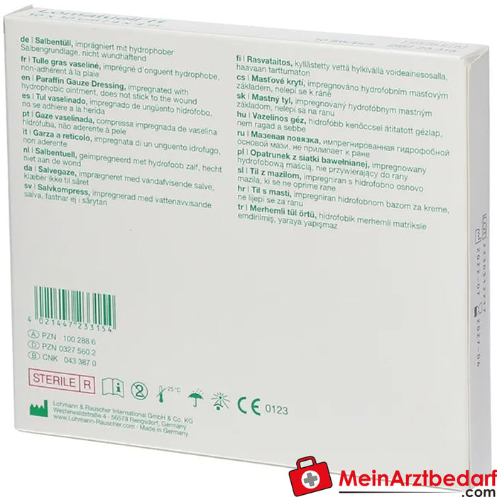 Lomatuell® H 10 cm x 10 cm sterile, 10 pz.