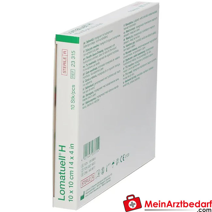 Lomatuell® H 10 cm x 10 cm sterile, 10 pz.