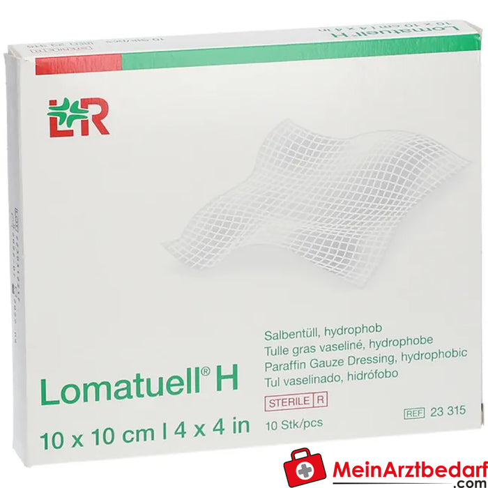 Lomatuell® H 10 cm x 10 cm sterile, 10 pz.