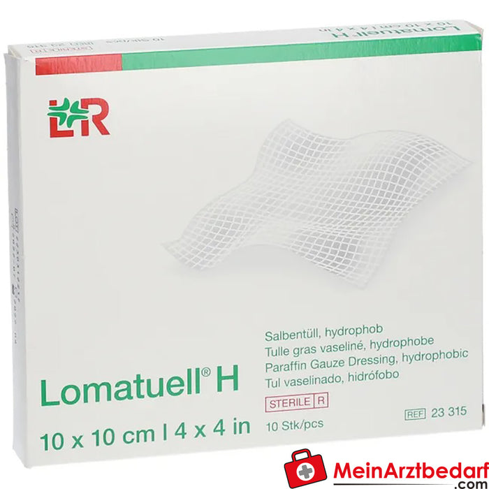 Lomatuell® H 10 cm x 10 cm estéril, 10 unid.