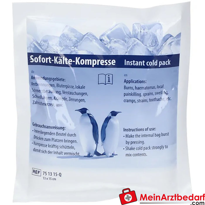 Instant cold compress 13 x 15 cm, 1 pc.