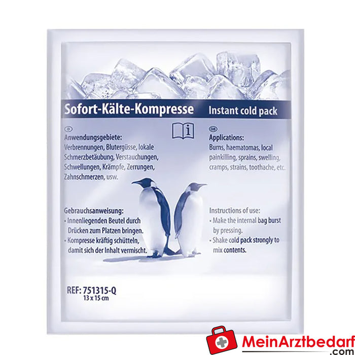 Instant cold compress 13 x 15 cm, 1 pc.