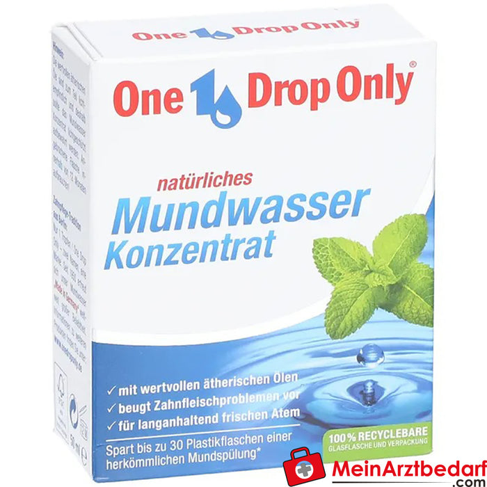 One Drop Only® Ağız Gargarası Konsantresi, 50ml