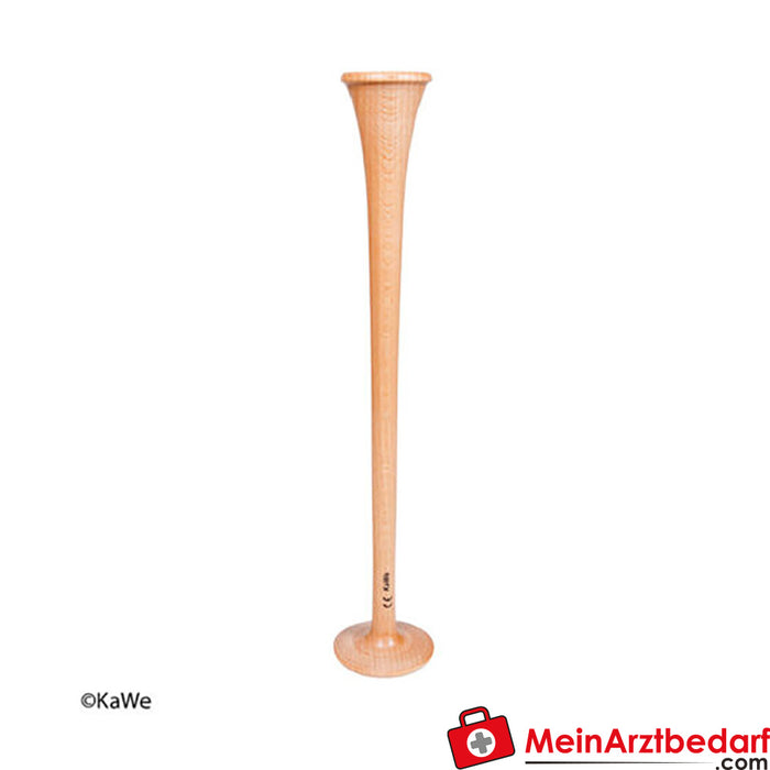 Stéthoscope Pinard KaWe en bois de hêtre, 33 cm, modèle hollandais