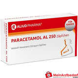 Paracetamol AL 250 Zäpfchen.