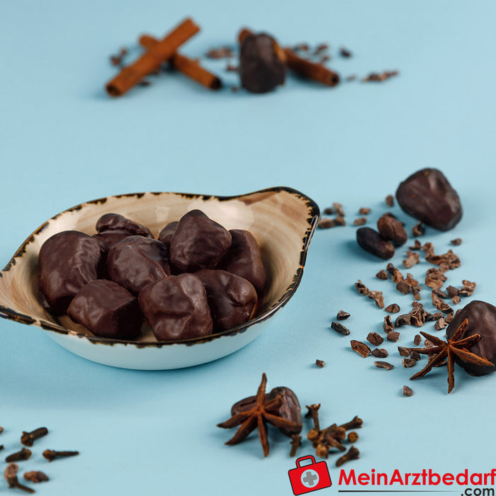 DATTELBÄR biologische ontbijtkoek met Zotter cacao & SONNENTOR kruiden, 120 g