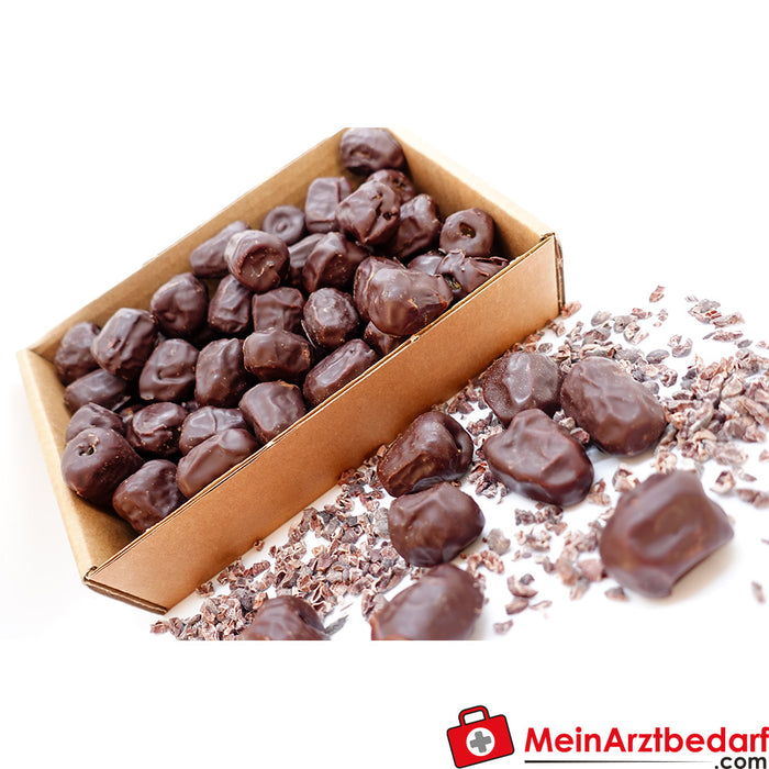 Dátiles de cacao ecológicos DATTELBÄR con cacao Zotter, caja de 500 g