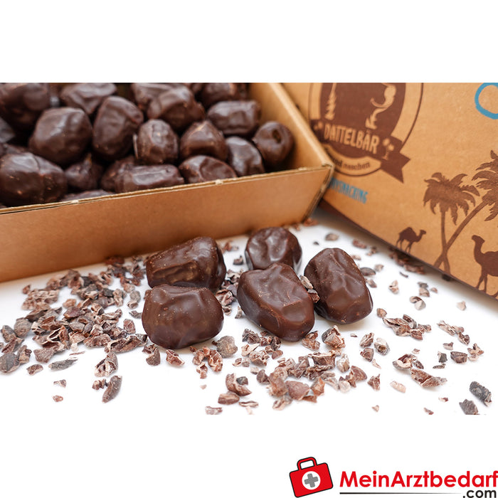 Datteri al cacao biologici DATTELBÄR con cacao Zotter, confezione da 500 g