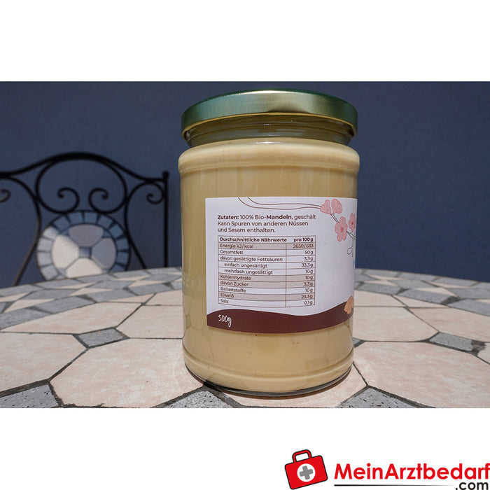 DATTELBÄR BIO manteiga de amêndoa branca, 500 g