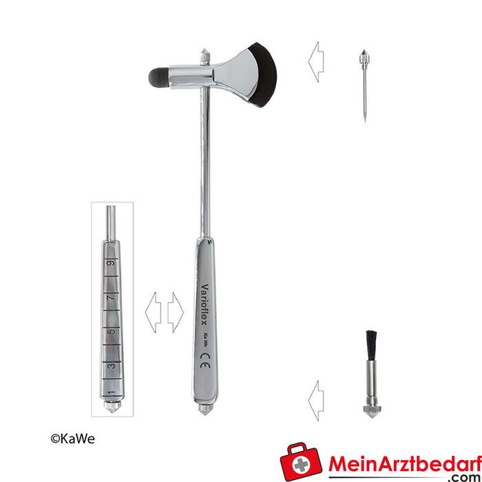 KaWe Varioflex combination hammer according to Fassbender