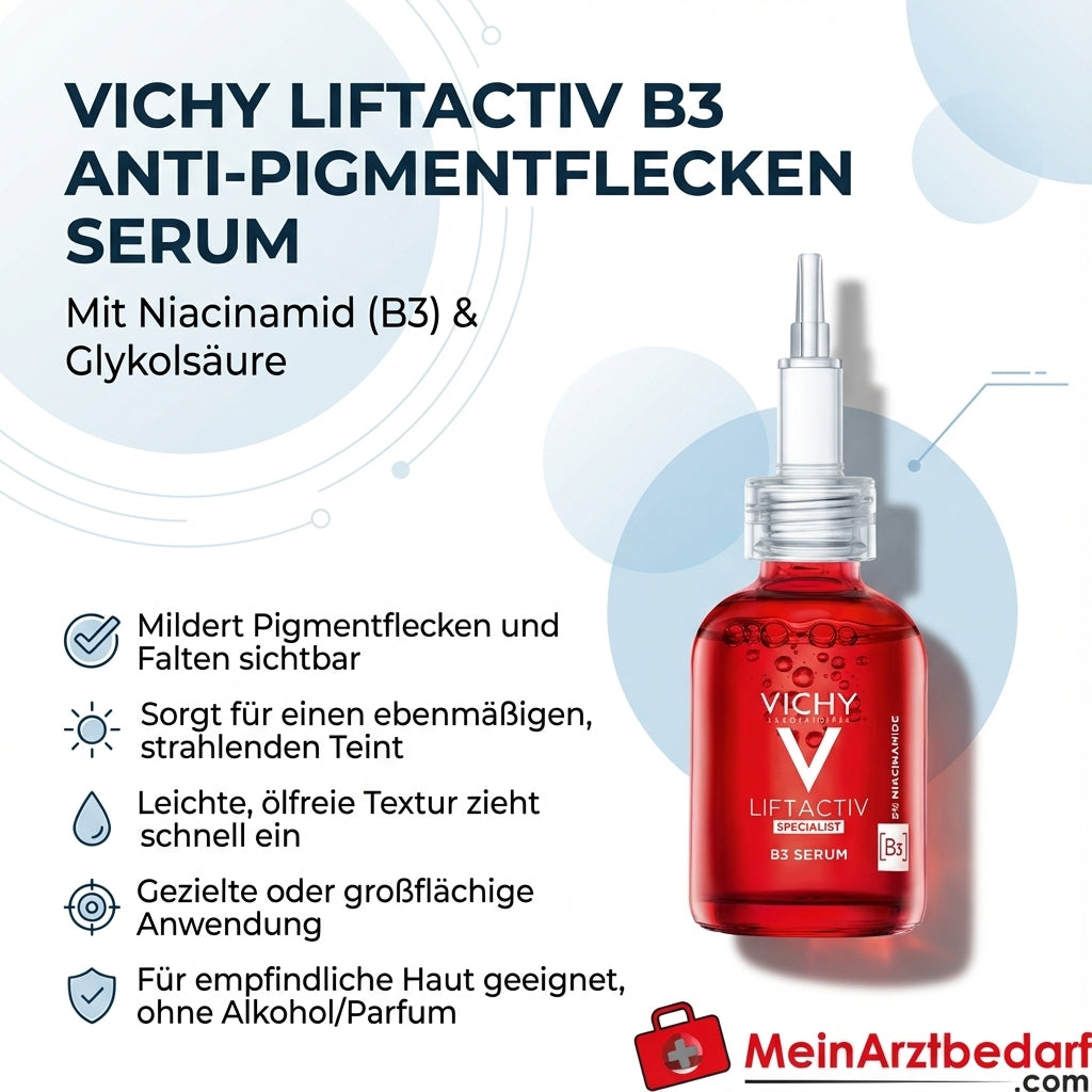 Vichy Liftactiv B3 Anti-Pigmentflecken Serum mit Niacinamid 30 ml