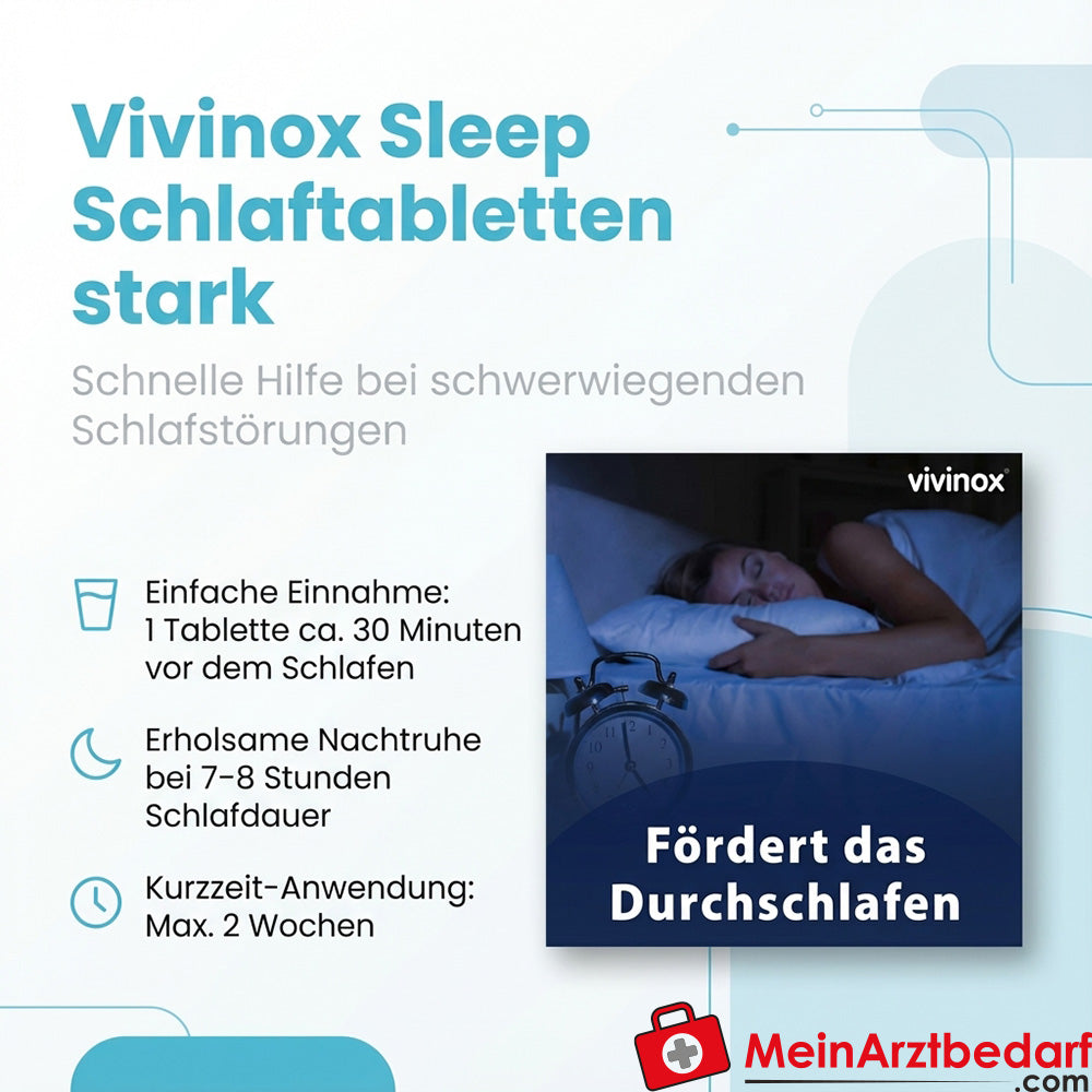 Vivinox Slaap slaapmiddelen sterke tabletten