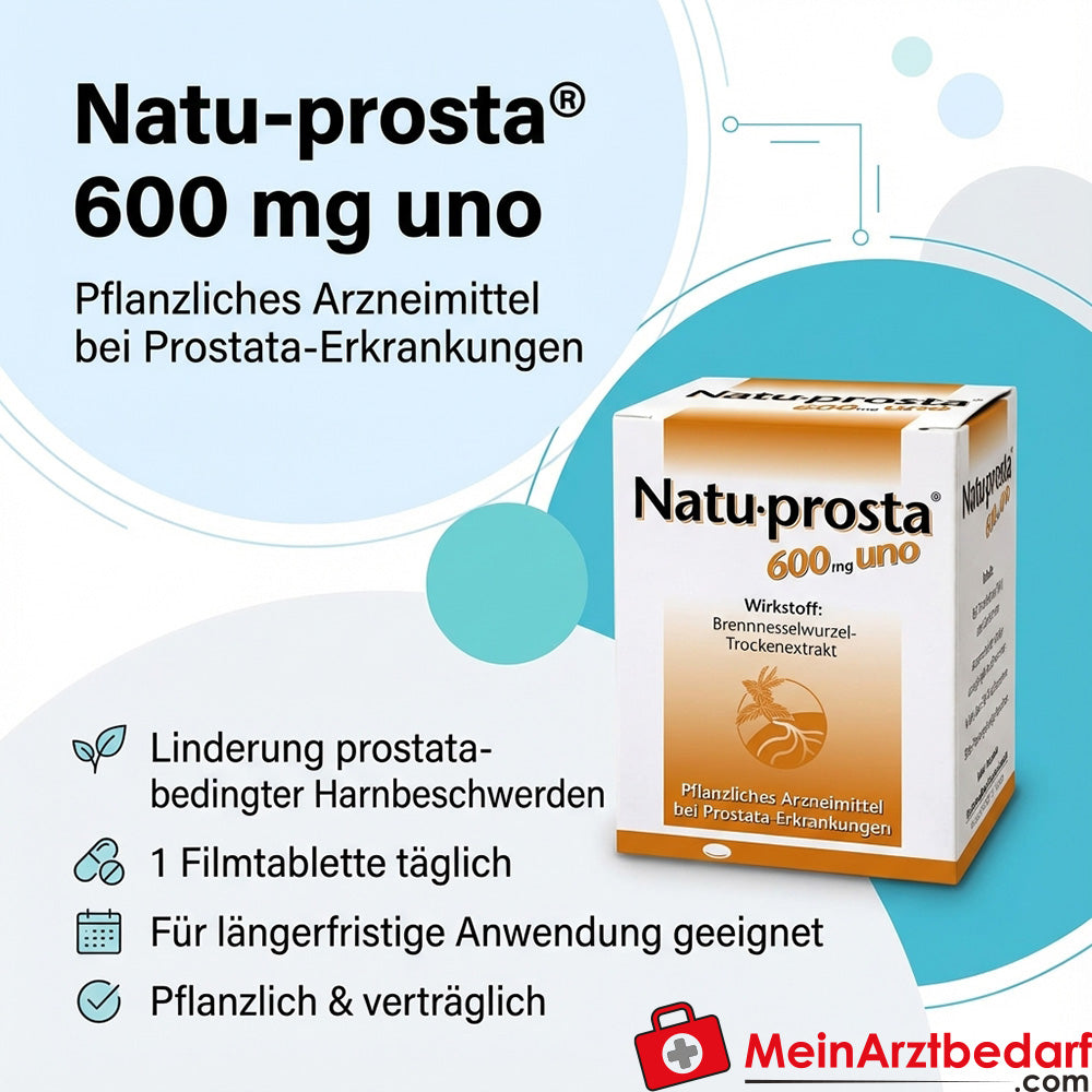 Natu-prosta 600 mg Filmtabletten Packung