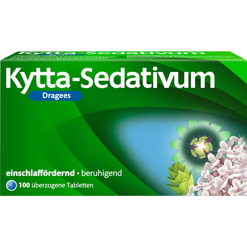 Kytta Sédative Dragées Valériane, Houblon, Fleur de la Passion, 100 pcs.