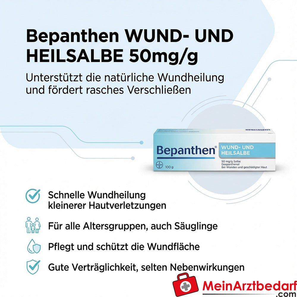 Bepanthen wond- en genezingszalf 50 mg/g zalf