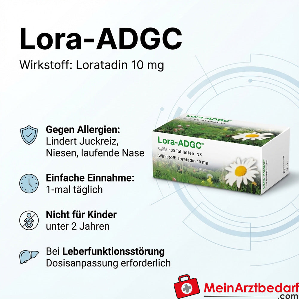 Lora-ADGC Loratadyna tabletki powlekane