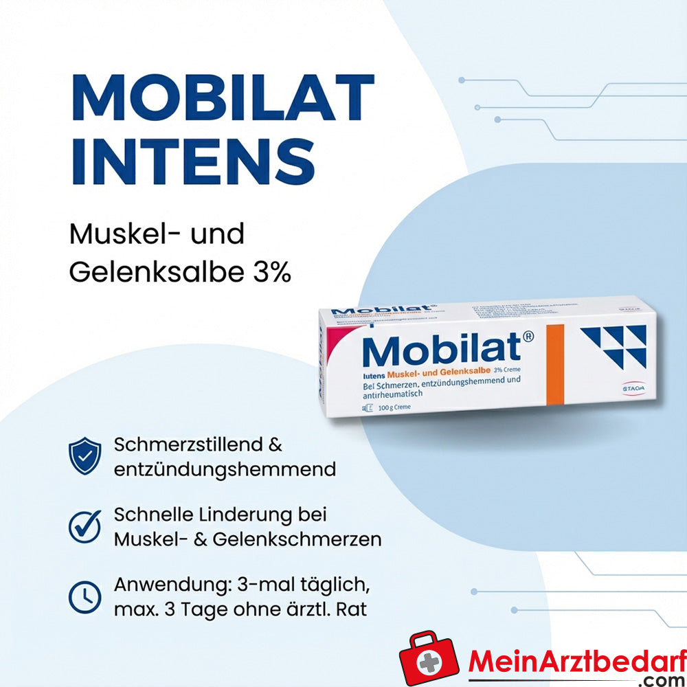 Mobilat Intens pomada muscular y articular 3% pomada