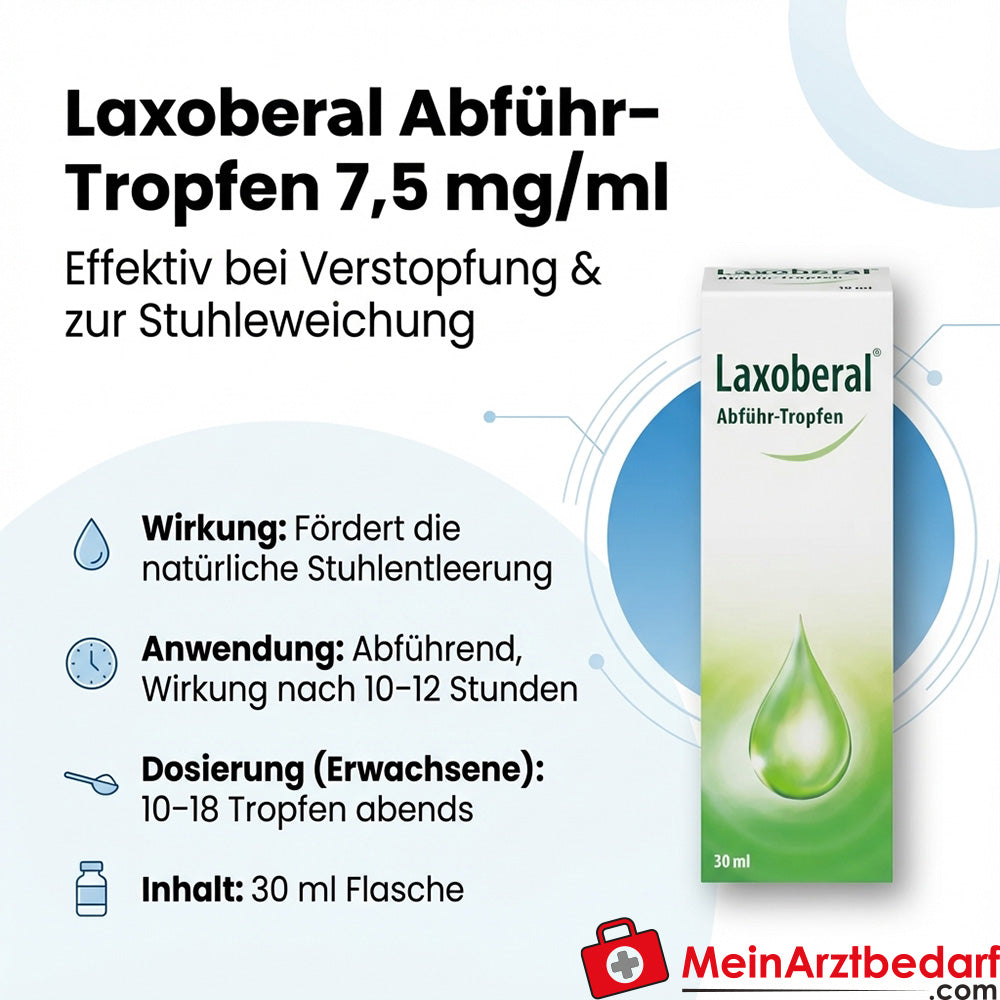 Laxoberal Abführ-Tropfen 7,5 mg/ml Lösung