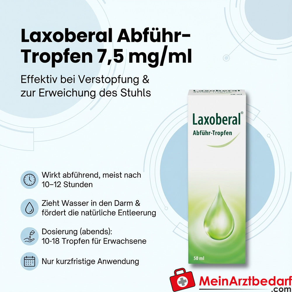 Laxoberal Abführ-Tropfen 7,5 mg/ml Lösung