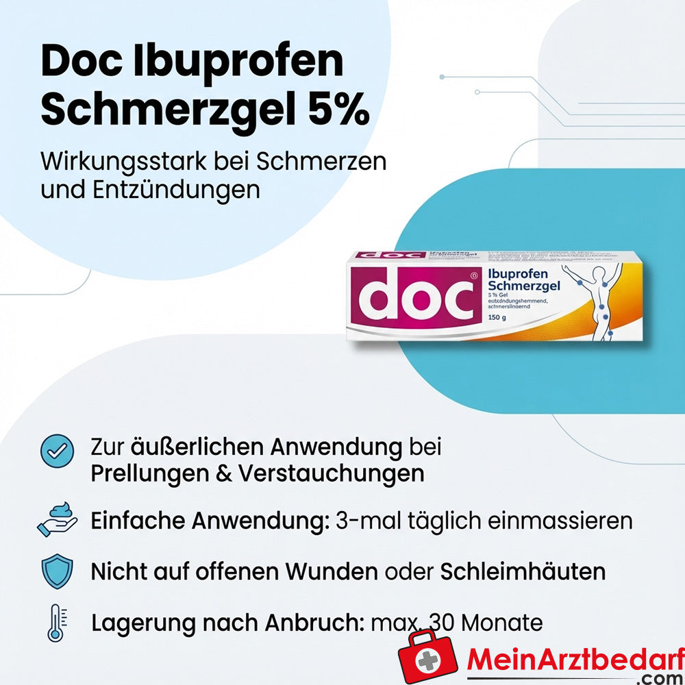 Doc Ibuprofen 5% pijngel