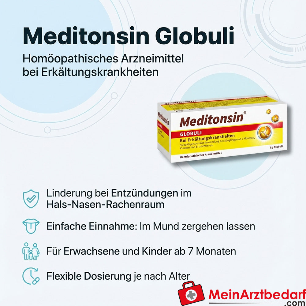 Meditonsin Globuli homöopathische Globuli