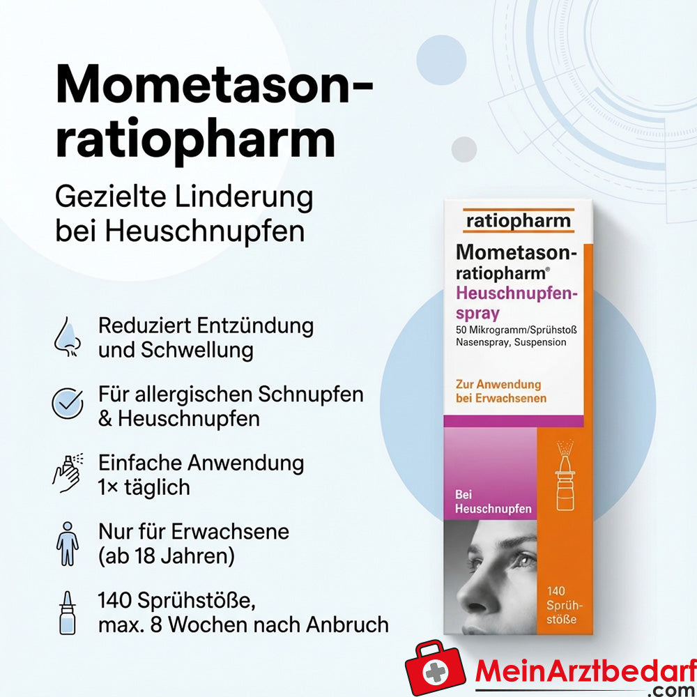 ratiopharm Mometasonfuroat Nasenspray Heuschnupfen