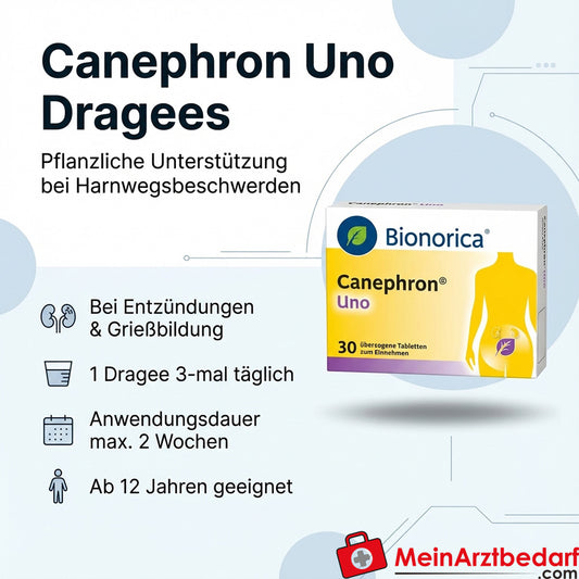 Canephron Uno Dragees kruiden voor milde urinewegproblemen