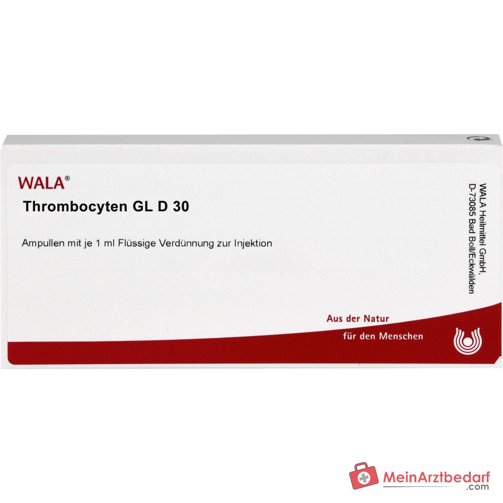 WALA Thrombocyten Gl D30 Thrombocyten equi Ampullen, 10 x 1 ml