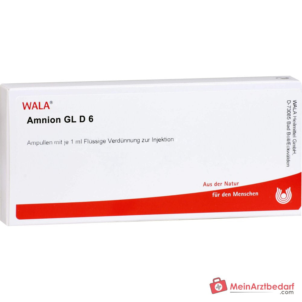 WALA Amnion GI D6 Amnion bovis Ampullen, 10 x 1 ml