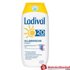 Ladival® Allergische Haut Sonnenschutz Gel LSF 20, 200ml.
