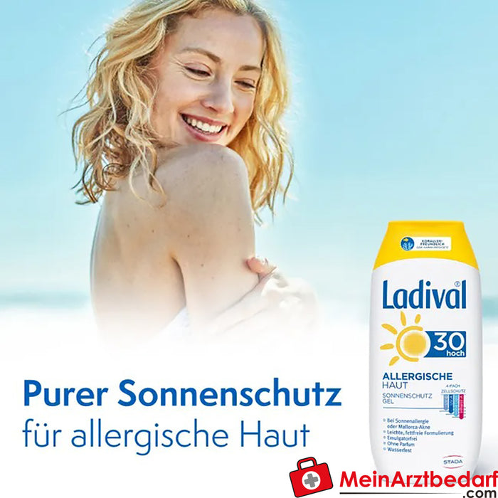 Ladival® Allergic Skin Sun Protection Gel SPF 30, 200ml
