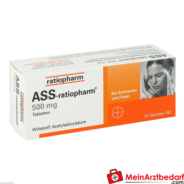 ASS-ratiopharm 500 毫克