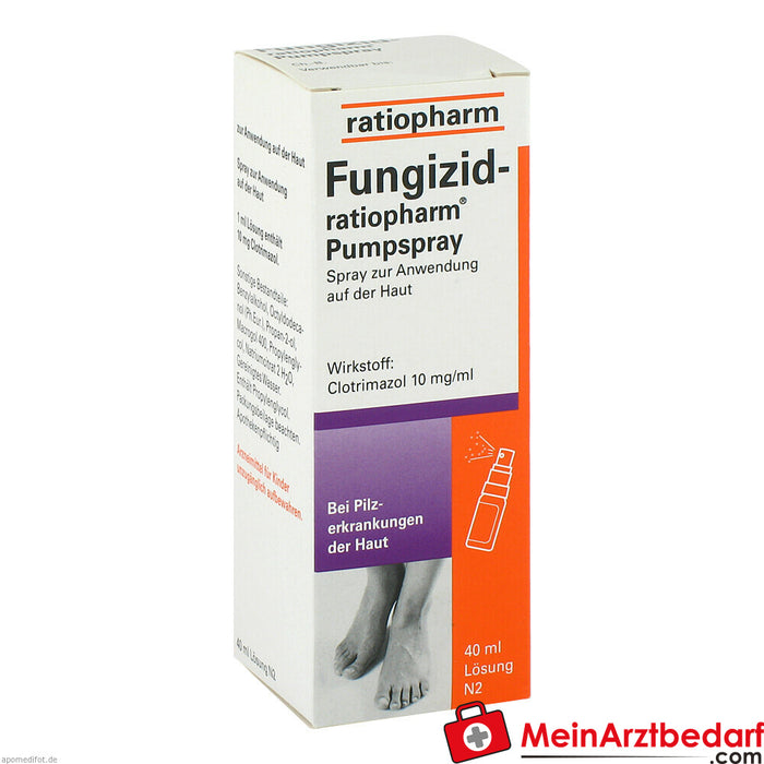Fungizid-ratiopharm spray z pompką