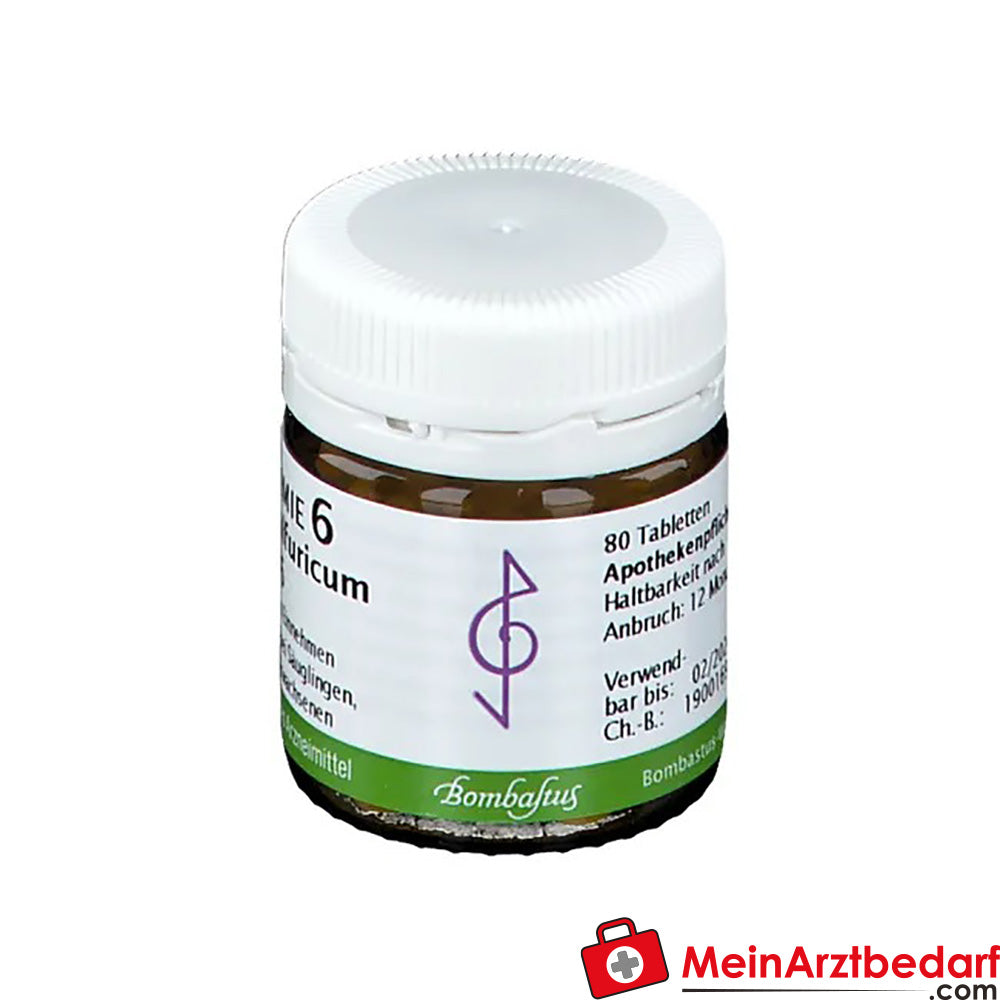 Bombastus Biochemie 6 Kalium sulfuricum D 6 Tabletten.