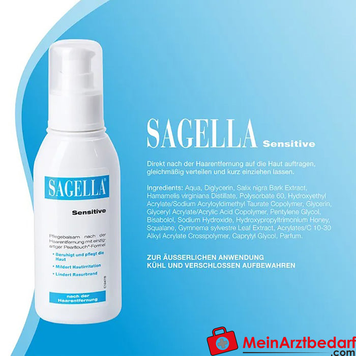 SAGELLA Baume Sensitive pour les parties intimes, 100ml