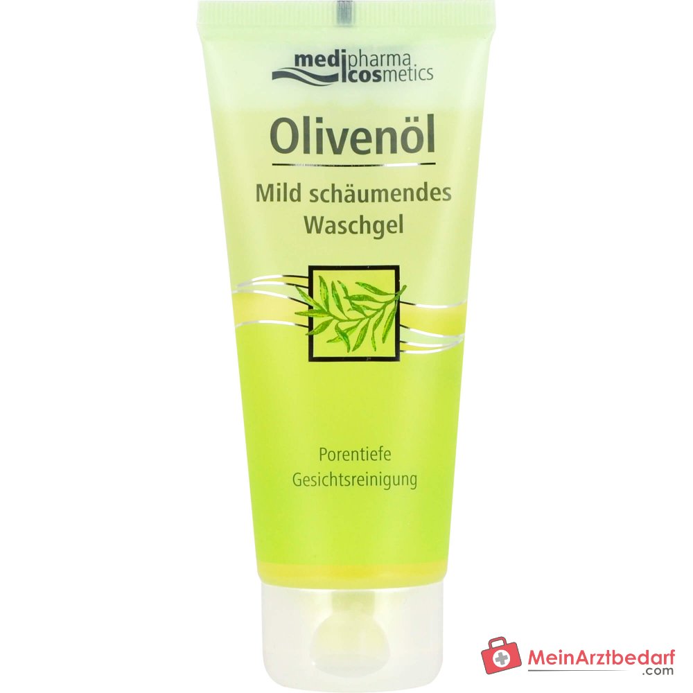 medipharma cosmetics Olijfolie Mild schuimende Wasgel, 100 ml