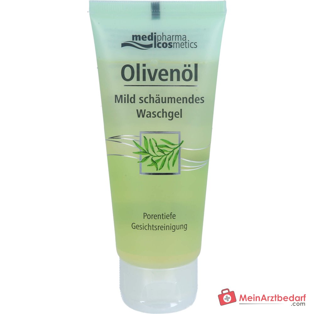 medipharma cosmetics Olijfolie Mild schuimende Wasgel, 100 ml