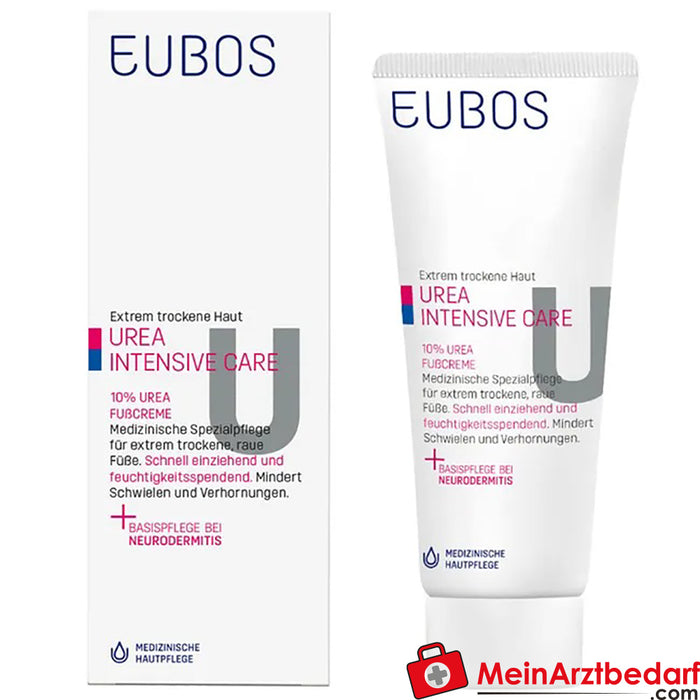 EUBOS® 干性皮肤尿素 10%足霜，100 毫升