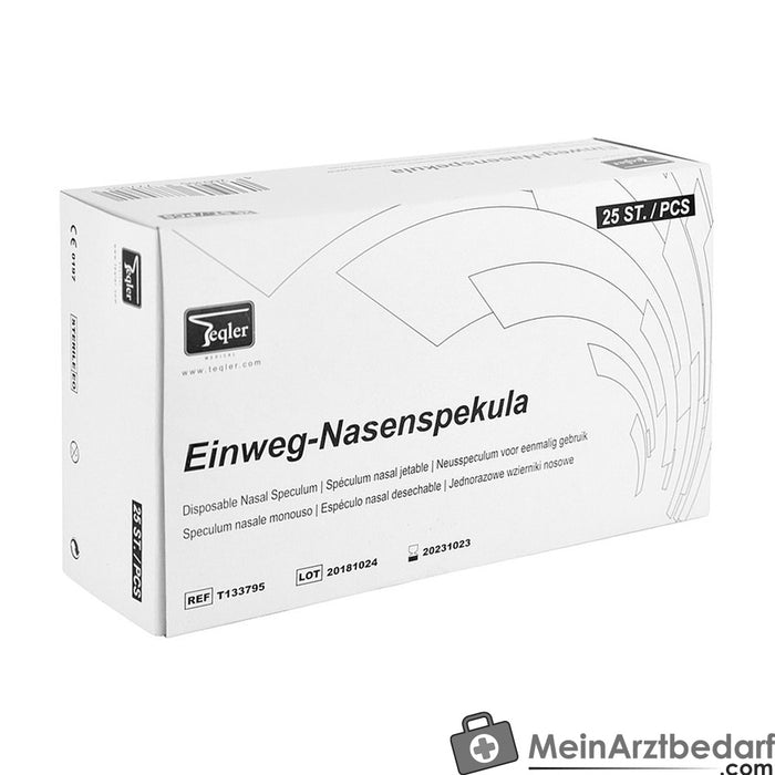 Espéculo nasal descartável Teqler