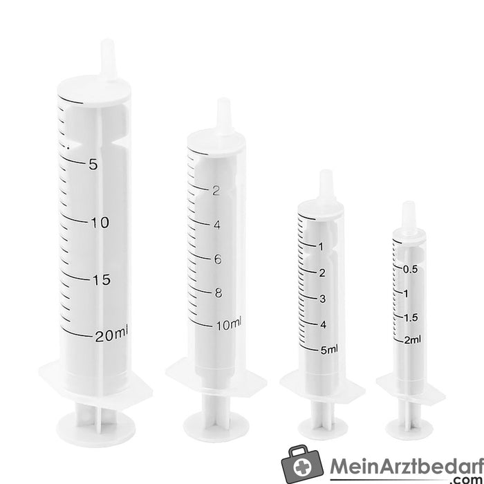 Teqler disposable syringes with Luer attachment