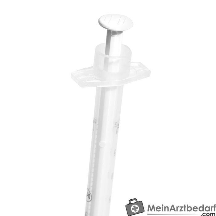 Siringhe da insulina Teqler U-40 con cannula, 100 pz.