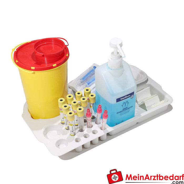 Teqler blood collection tray