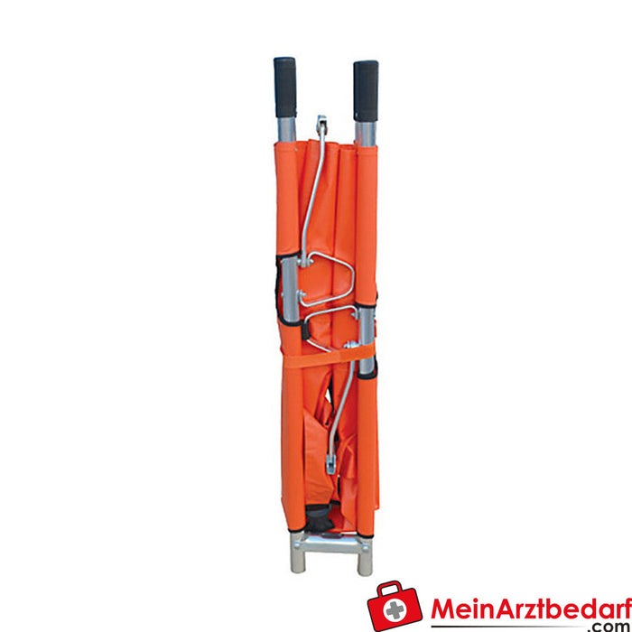 Teqler folding patient stretcher