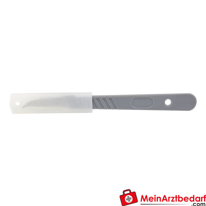 Teqler disposable scalpel with steel blade