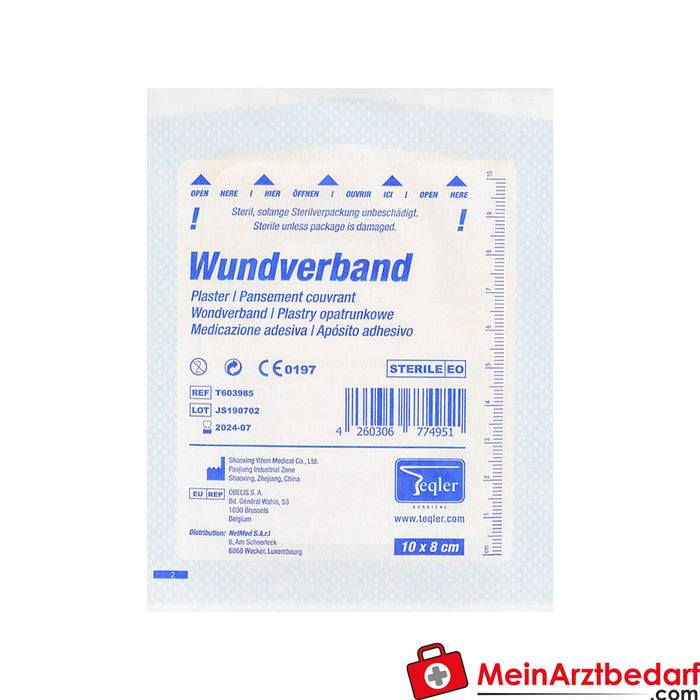 Teqler Wondverband Steriel